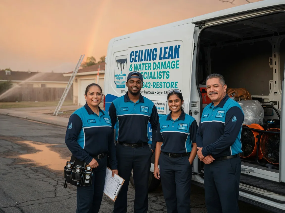 Ceiling Leak Cleanup company in Oakham, MA